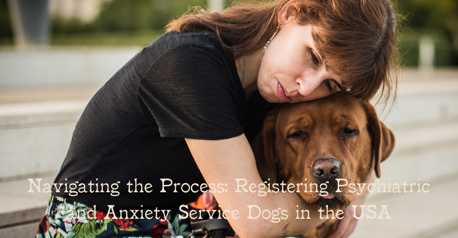 Navigating the Process: Registering Psychiatric and Anxiety Service Dogs in the USA