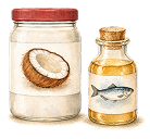 Cocomega superfats